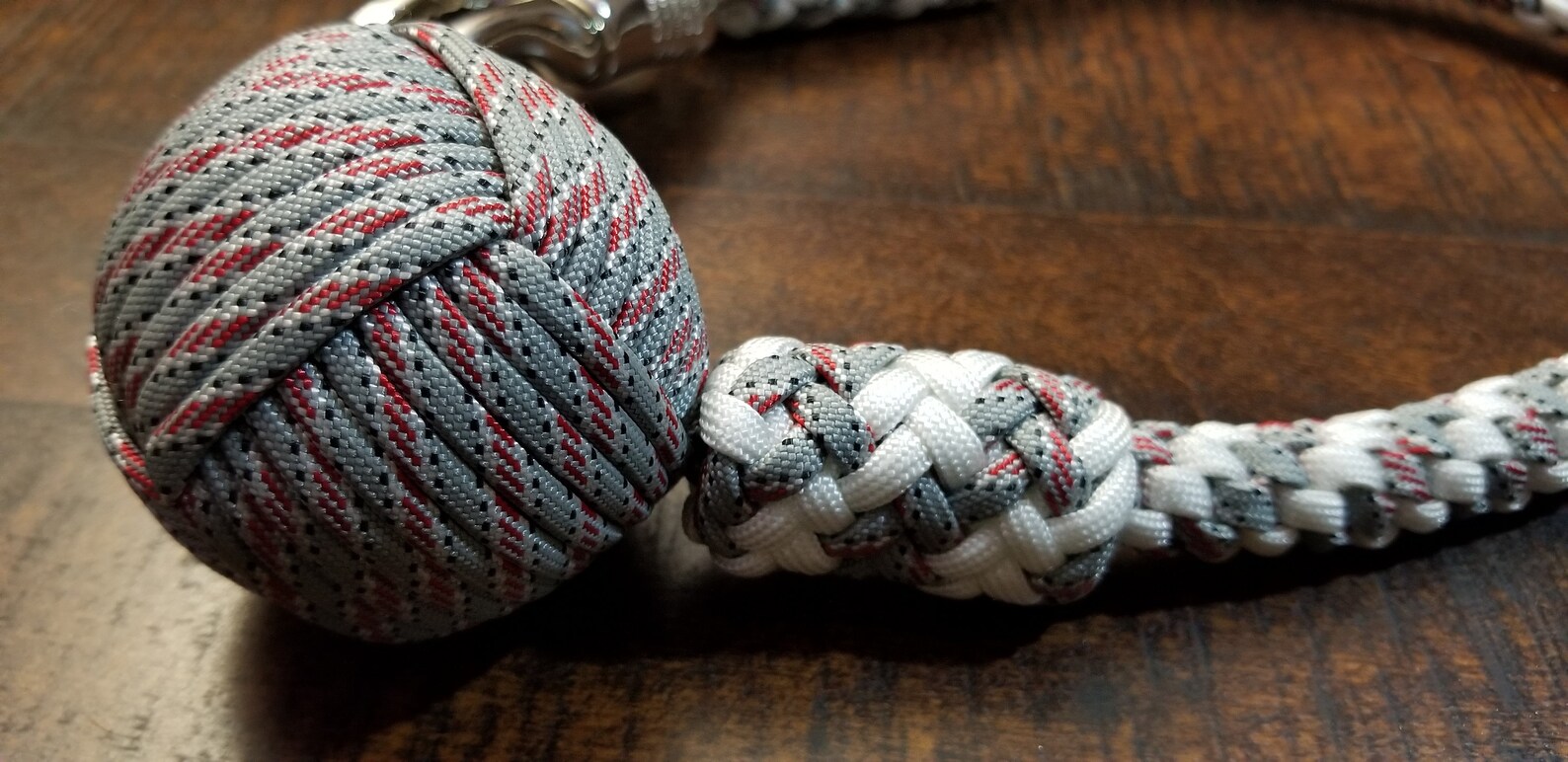 Paracord Biker Whip 24 Inches Total Length Panic Snap 2 Etsy