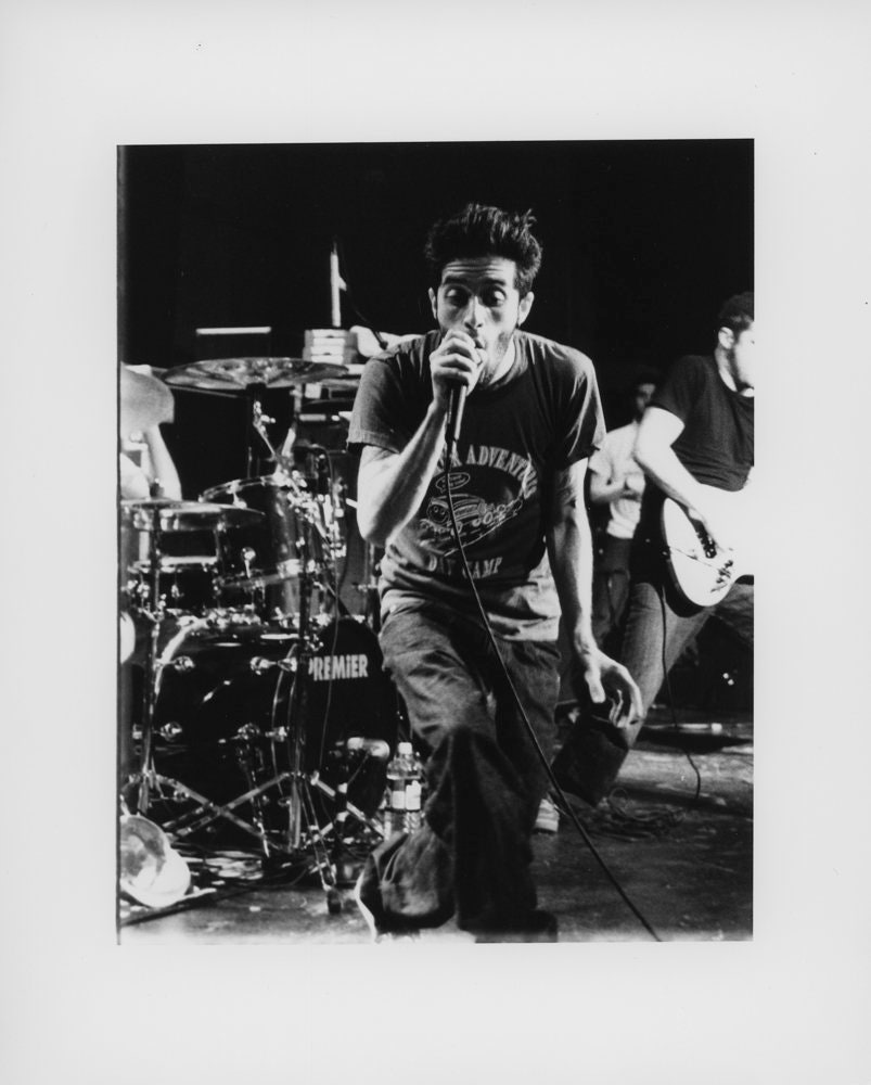 GLASSJAW Band 35mm Dark Room Print Detroit MI. 2001. Live Etsy
