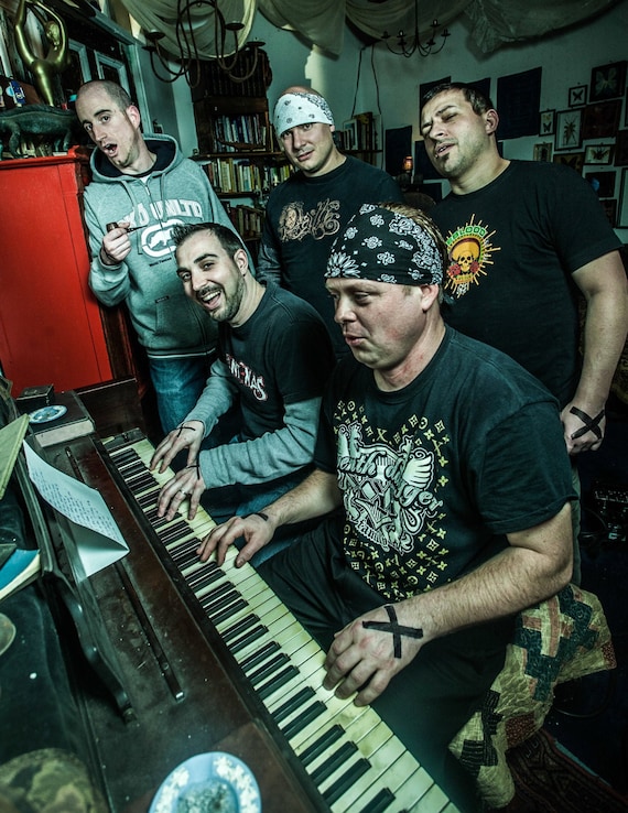 EARTH CRISIS Band Photo - Brooklyn, NY. 2009 by Nathaniel C