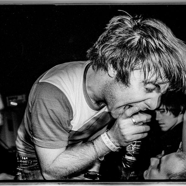 BLOOD BROTHERS, THE - live at Smalls, Hamtramck, Mi. 2002 photo by Nathaniel C. Shannon - 35mm film