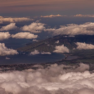 MAALAEA Bay from HALEAKALĀ Volcano Maui, Hawaii photograph