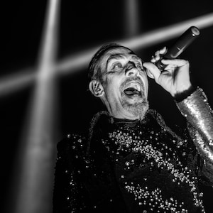 Peter Murphy at Terminal 5 - NYC - photograph by Nathaniel C. Shannon 2019