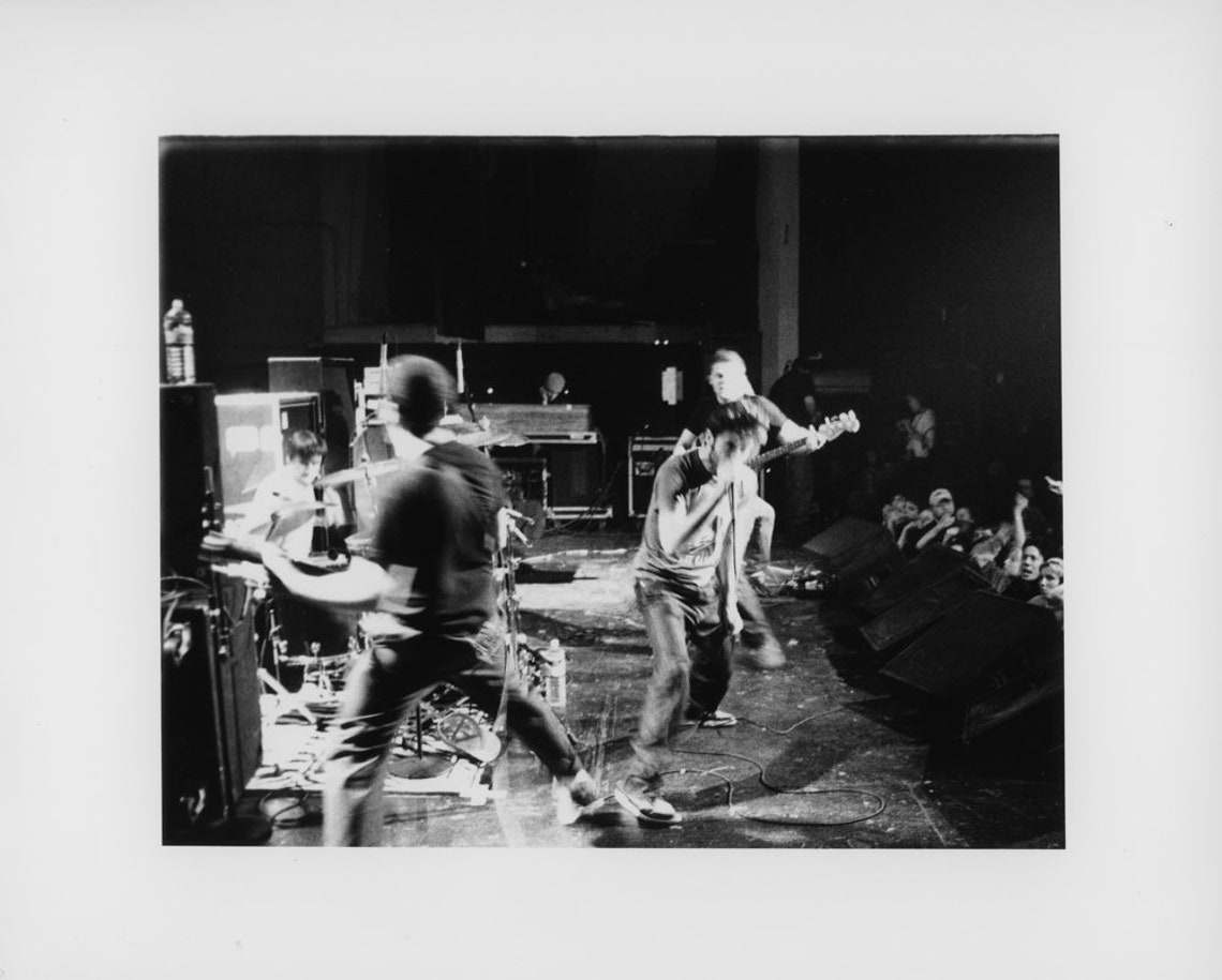 GLASSJAW Band 35mm Dark Room Print Detroit MI. 2001. Live Etsy