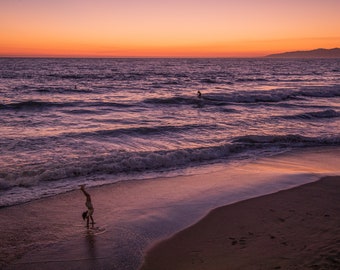 Venice Beach Sunset, Los Angeles photograph