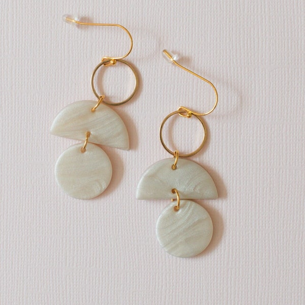 Handmade Clay Earrings | The Opulent | Clay + Collection