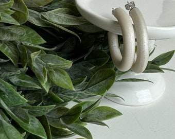 CLAY EARRINGS + lightweight + hypoallergenic + handmade + statement earring
