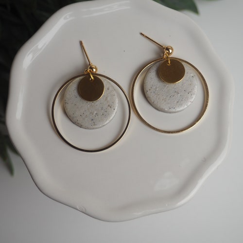 CLAY EARRINGS Lightweight Hypoallergenic Handmade Etsy