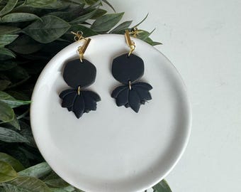 CLAY EARRINGS + lightweight + hypoallergenic + handmade + statement earring