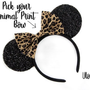 leopard print minnie mouse ears animal kingdom mickey mouse ears disney park mouse ears minnie headband mouse headband zebra minnie ears giraffe minnie ears cheetah mickey ears cheetah mouse ears headband