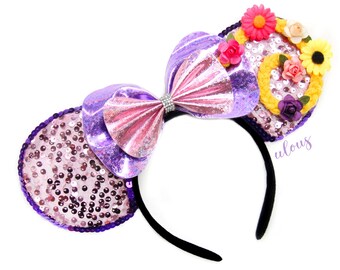 Tangled Mickey Ears, Rapunzel Minnie Ears, Tangled Minnie Ears, Rapunzel Ears, Rapunzel Mickey Ears, Tangled Mouse Ears, Tangled Ears, Ears