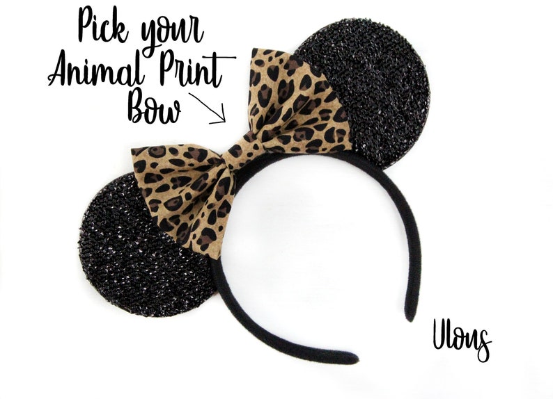 leopard print minnie mouse ears animal kingdom mickey mouse ears disney park mouse ears minnie headband mouse headband zebra minnie ears giraffe minnie ears cheetah mickey ears cheetah mouse ears headband