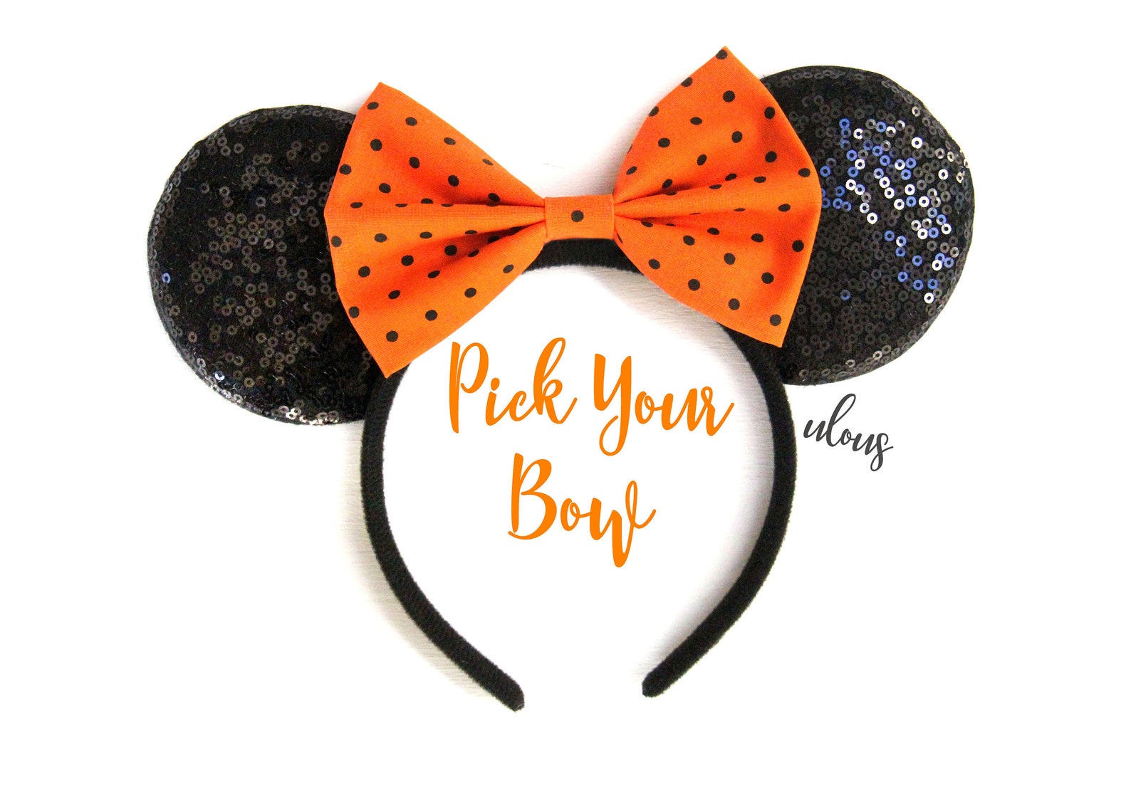 Halloween Mickey Ears Halloween Ears Halloween Ears Etsy