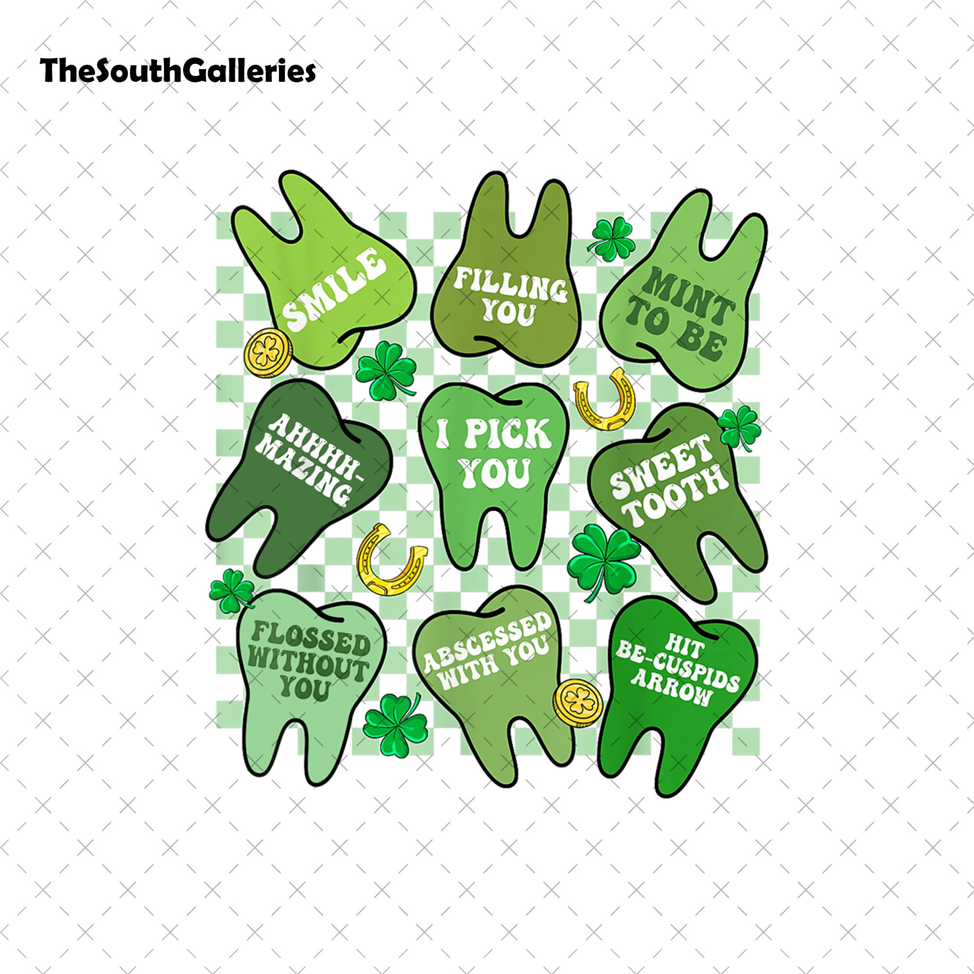 funny dentist st patricks day shirts