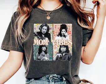 Mom Vibes Shirt, Vintage 90s Mom Vibes Shirt, Retro Funny Mom Shirt, Mom Life Shirt, Mother's Day Shirt, Cool Mom Shirt, Gift For Mom