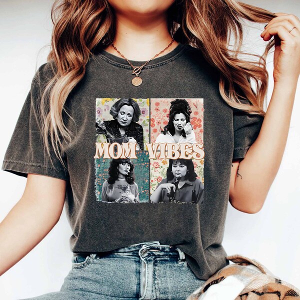 Mom Vibes Shirt, Vintage 90s Mom Vibes Shirt, Retro Funny Mom Shirt, Mom Life Shirt, Mother's Day Shirt, Cool Mom Shirt, Gift For Mom