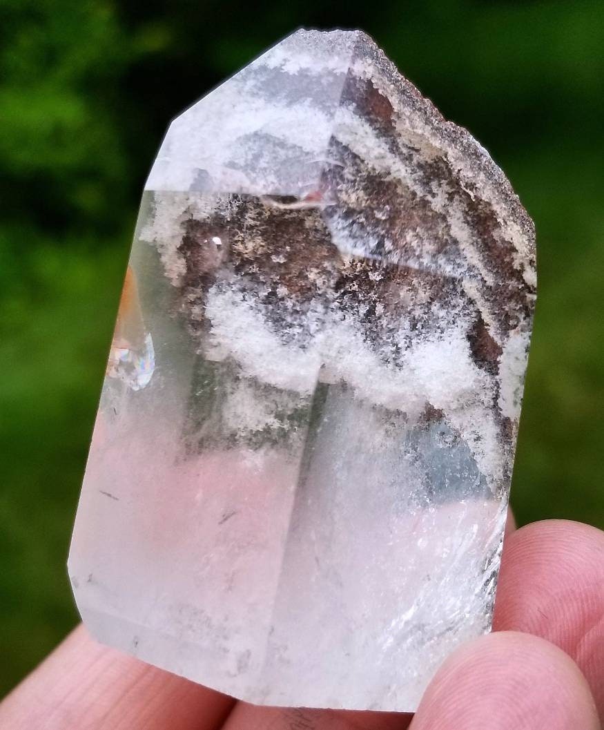 SALE PRICE/Earthy Garden Quartz Point/Polished Quartz ...