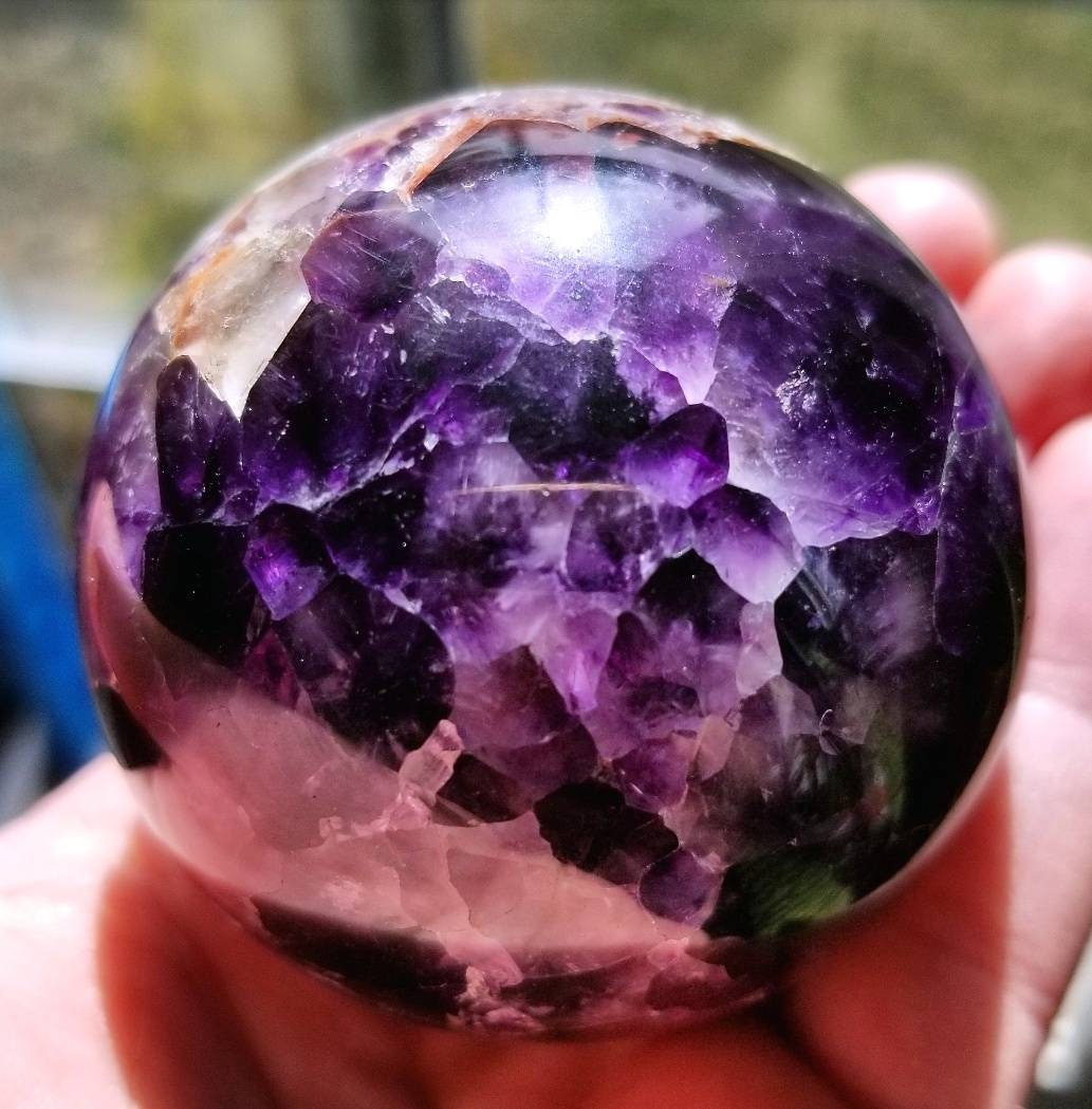 black amethyst. 