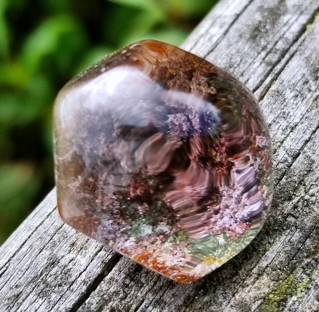 Dreamy Scenic Shamanic Dream Quartz Garden Quartz Lodolite