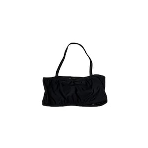 Black Halter Crop Top - Dance, Cheer or Gymnastics