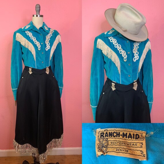 Vintage 1950s/1960s Shirt • Ranch Maid Western Wea