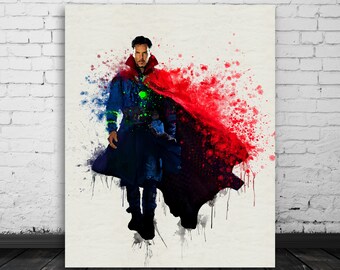 Dr Strange Print Etsy