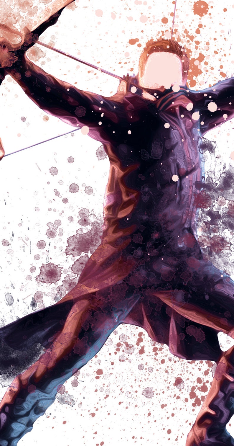 Hawkeye Marvel Nursery Decoration Avengers Room Decor Etsy