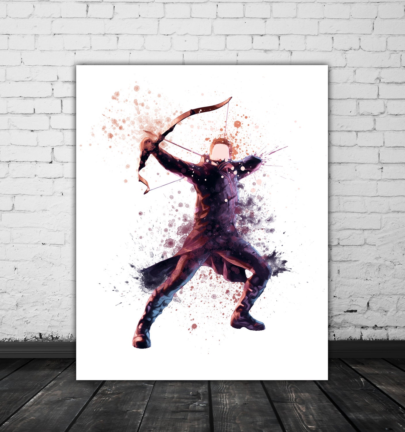 Hawkeye Marvel Nursery Decoration Avengers Room Decor Etsy