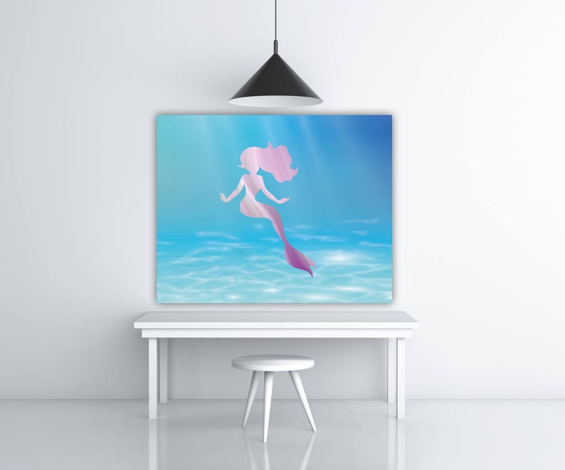Under The Sea Nursery Decor Purple Mermaid Art Kids Etsy under-the-sea-nursery-decor-purple-mermaid-art-kids-etsy