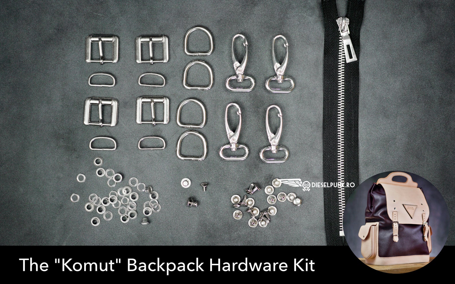 The Komut Backpack Hardware Set Etsy