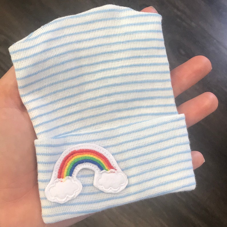 Baby Hospital Hat Rainbow Hospital Hat Newborn Hat | Etsy