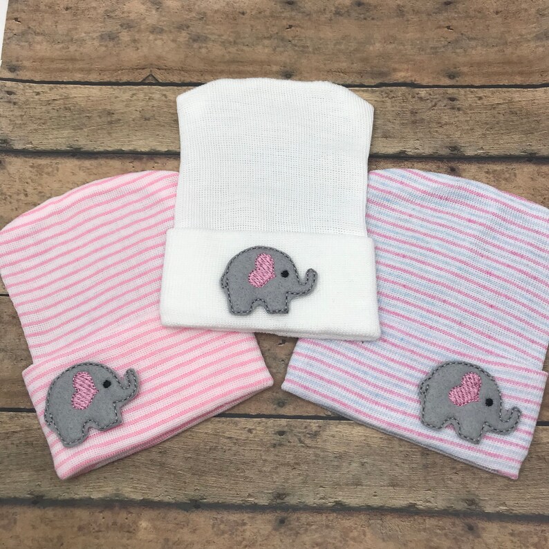 Elephant Baby Girl Elephant Girl Hat Elephant Baby Gift Etsy