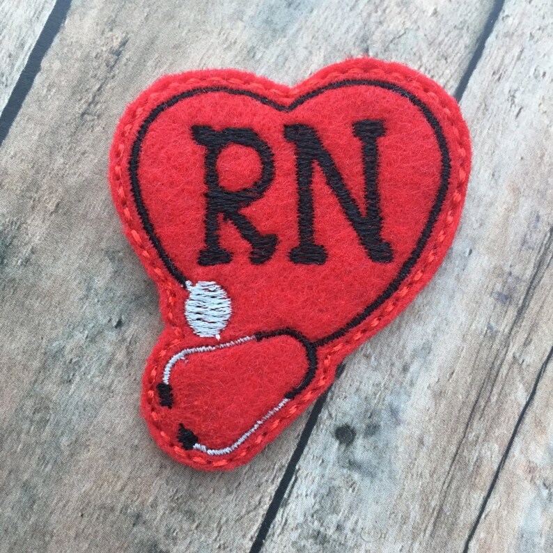 RN Badge Reel Id holder Retractable Badge Holder Tech Etsy