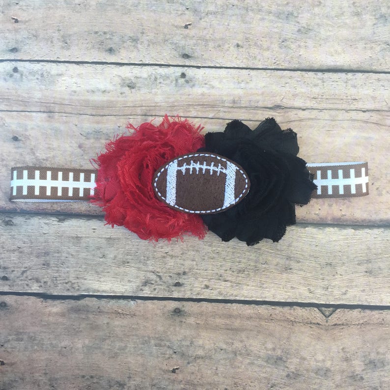 Football Headband Baby Headband Football Head band Etsy
