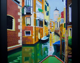 Venice, Original Oil Painting