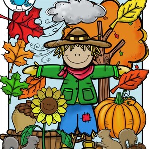 All Things Fall Clip Art Set - Chirp Graphics
