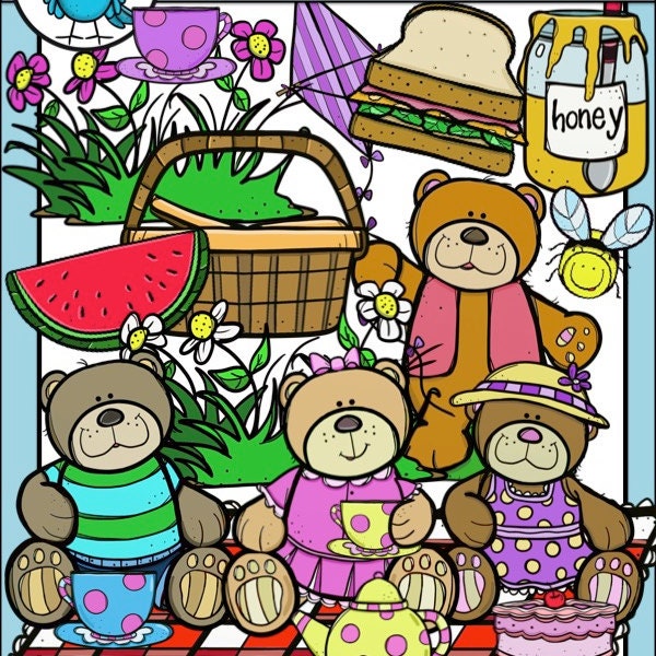 Teddy Bear Picnic - Etsy