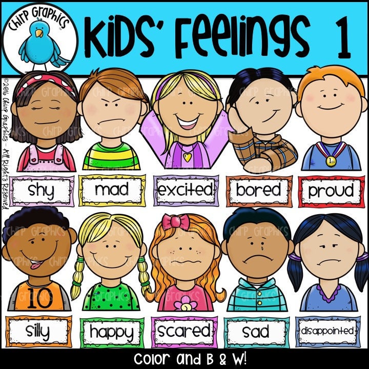 Feelings Faces Clip Art