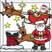 Christmas With Santa Clip Art Set - Chirp Graphics - Etsy