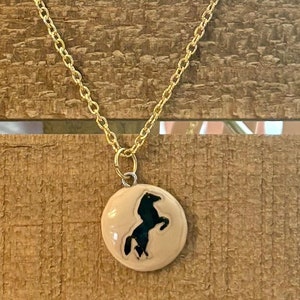 Horse Necklace - Gift for horse lovers - Horse Jewelry