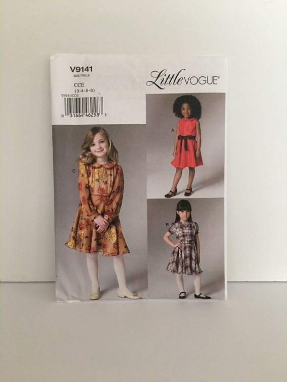 flower girl patterns vogue