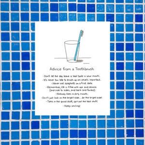 Quotes About Life, Cheer Up Gift, Dental Art, Funny Bathroom Signs, Whimsy and Wellness