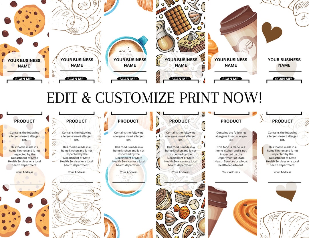 Mini Cake Tin Label Editable Template Canva L Printable Cake Tin Label Mini Cake Tin Label Editable Template Canva L Printable Cake Tin Label