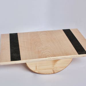 Handmade Wooden Balance Board / Wobble Board / Physiotherapy Board image 4