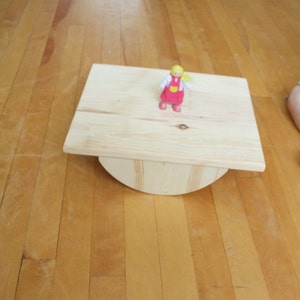 Handmade Wooden Balance Board / Wobble Board / Physiotherapy Board image 2