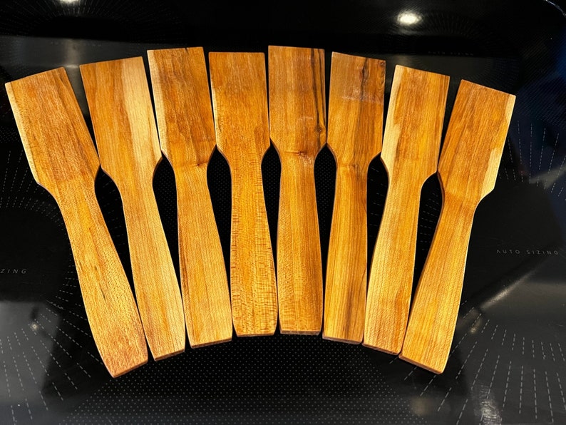 Wood spatula Cooking Spatula Handmade Eco-friendly Kitchen Tool image 4