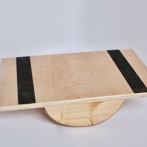 Handmade Wooden Balance Board / Wobble Board / Physiotherapy Board image 3