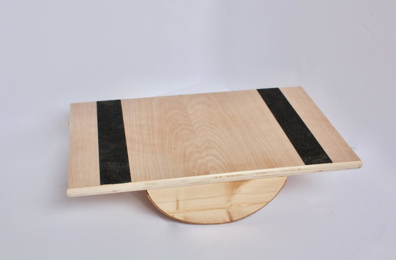 Handmade Wooden Balance Board / Wobble Board / Physiotherapy Board image 3