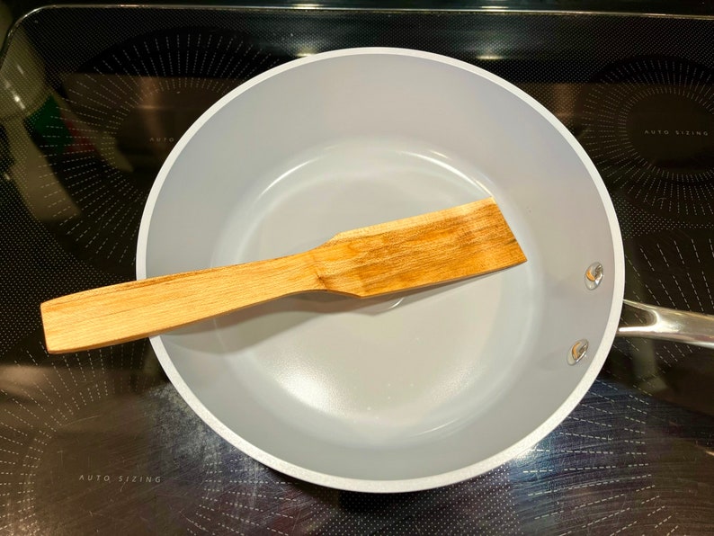 Wood spatula Cooking Spatula Handmade Eco-friendly Kitchen Tool image 1
