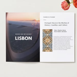 Lissabon Portugal - Ultieme reisgids! Inclusief cafés, verborgen juweeltjes, kindvriendelijke plekken, gekoppelde tours, kaarten, 8-daagse reisroute en checklist