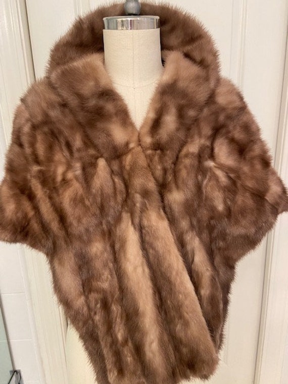 Mink Fur Stole 1960's